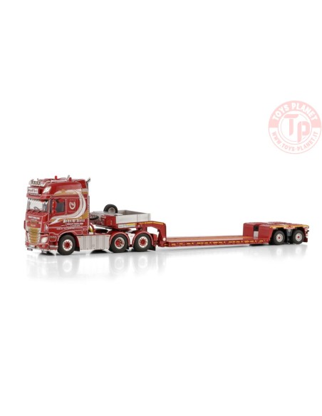 DAF XF SUPER SPACE CAB 6X2 TAG AXLE EURO PX LOW LOADER - 2 AXLE John O'Neill WSI 01-4451 WSI MODELS