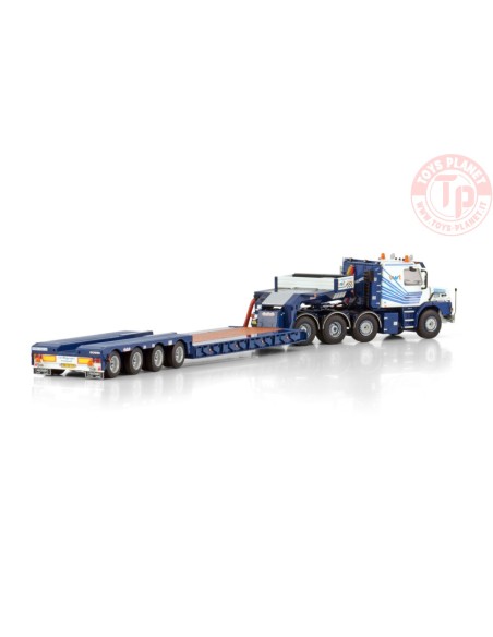 SCANIA 3 SERIES TORPEDO 8X4 EURO LOW LOADER - 4 AXLE Van Wijgerden Transport WSI 01-4384 WSI MODELS SCANIA 3 SERIES TORPEDO 8X4 EURO LOW LOADER - 4 AXLE Van Wijgerden Transport WSI 01-4384 WSI MODELS