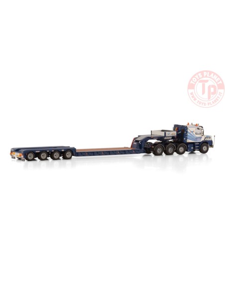 SCANIA 3 SERIES TORPEDO 8X4 EURO LOW LOADER - 4 AXLE Van Wijgerden Transport WSI 01-4384 WSI MODELS SCANIA 3 SERIES TORPEDO 8X4 EURO LOW LOADER - 4 AXLE Van Wijgerden Transport WSI 01-4384 WSI MODELS