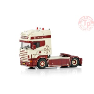 SCANIA 4 SERIES TOPLINE 4X2 MALIEPAARD TRANSPORT 1:18 WSI 01-4486 WSI MODELS
