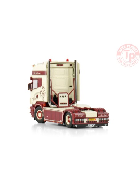 SCANIA 4 SERIES TOPLINE 4X2 MALIEPAARD TRANSPORT 1:18 WSI 01-4486 WSI MODELS