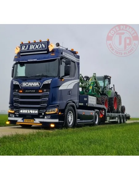 SCANIA S NORMAL CS20N 4X2 SEMI LOW LOADER - 3 AXLE R.J. BOON TRANSPORT WSI 01-4416 WSI MODELS SCANIA S NORMAL CS20N 4X2 SEMI LOW LOADER - 3 AXLE R.J. BOON TRANSPORT WSI 01-4416 WSI MODELS