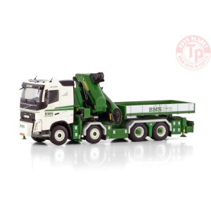 VOLVO FH4 SLEEPER CAB 8X4 WITH PALFINGER PK 165.002 TEC 7 + JIB BMS A/S WSI 01-4495 WSI MODELS
