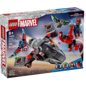Battaglia Captain America vs. Hulk Rosso LEGO MARVEL 76292 LEGO