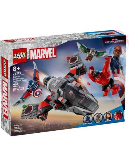 Battaglia Captain America vs. Hulk Rosso LEGO MARVEL 76292 LEGO