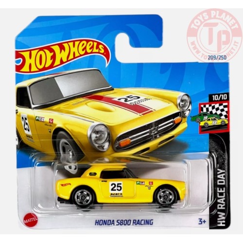 HONDA S800 RACING 1/64 HOT WHEELS HRY58 HOT WHEELS