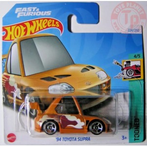 94 TOYOTA SUPRA 1/64 HOT WHEELS HTF27 HOT WHEELS