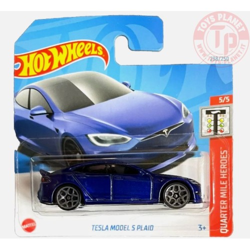TESLA MODEL S PLAID 1/64 HOT WHEELS HRY91 HOT WHEELS