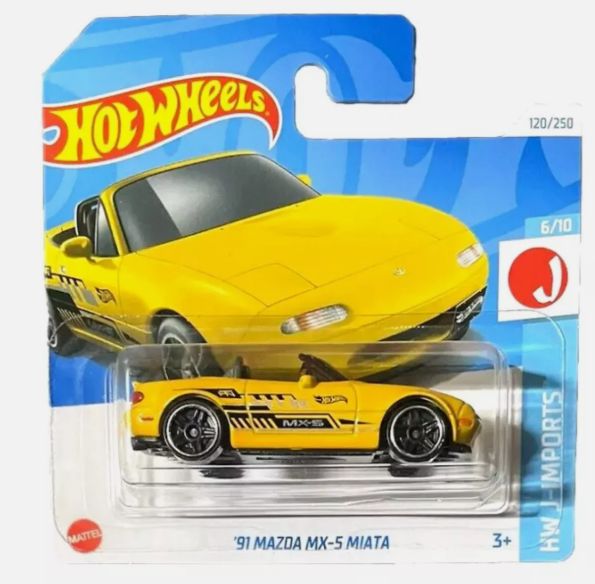 ミニカー Hot Wheels Mazda Hot Wheels MAZDA RX-3, Mad Mike Edition, Black, #196/250