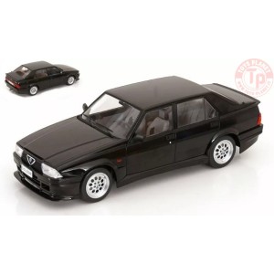 ALFA ROMEO 75 TURBO EVOLUZIONE 1987 BLACK 1:18 MCG18429 MODEL CAR GROUP