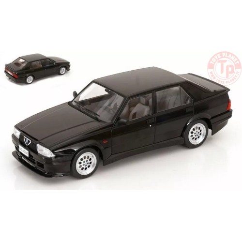 ALFA ROMEO 75 TURBO EVOLUZIONE 1987 BLACK 1:18 MCG18429 MODEL CAR GROUP