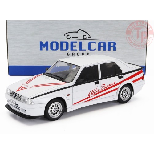 ALFA ROMEO 75 TURBO EVOLUZIONE 1987 WHITE 1:18 MCG18430 MODEL CAR GROUP