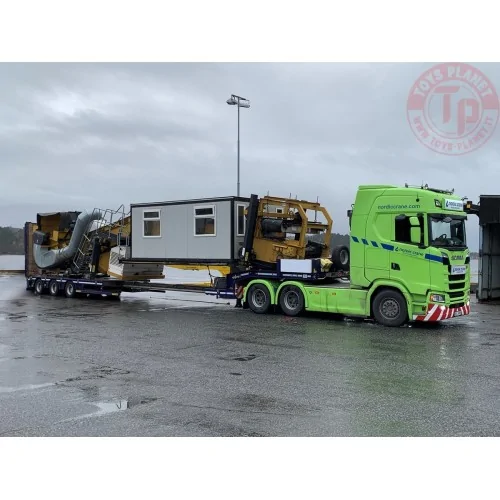 Scania S Highline Nordic Crane con semirimorchio con rampe CAVALLINO 20-1268 CAVALLINO