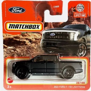 2022 FORD F-150 LIGHTNING 1/64 MATCHBOX HVN91 MATCHBOX