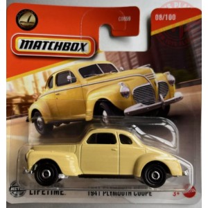1941 PLYMOUTH COUPE 1/64 MATCHBOX JFT03 MATCHBOX