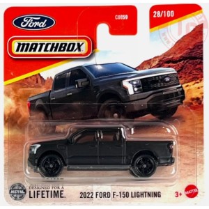 2022 FORD F-150 LIGHTNING 1/64 MATCHBOX JFT07 MATCHBOX