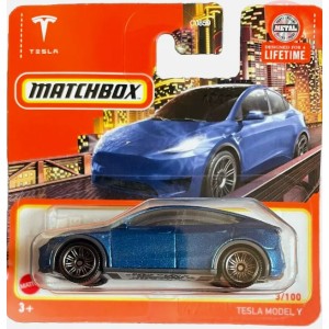 TESLA MODEL Y 1/64 MATCH BOX HVN74 MATCHBOX