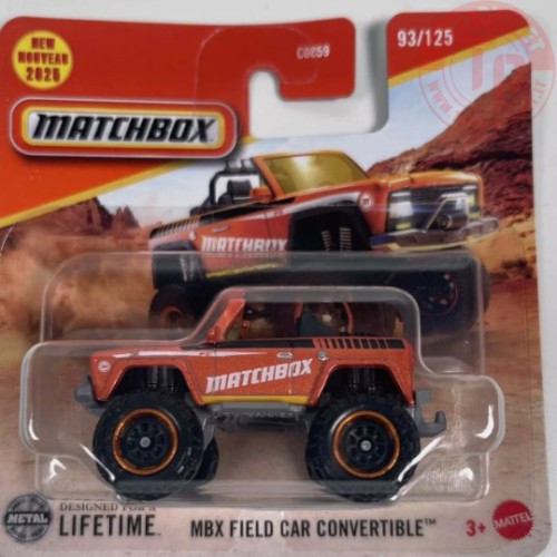 MBX FIELD CAR CONVERTIBLE 1/64 MATCHBOX JBR03 MATCHBOX