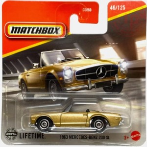 1963 MERCEDES-BENZ 230 SL 1/64 MATCHBOX JBR79 MATCHBOX