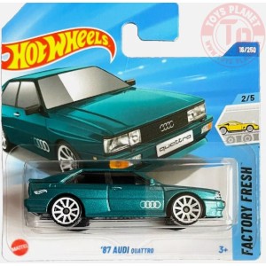 87 AUDI QUATTRO 1/64 HOT WHEELS HYW72 HOT WHEELS