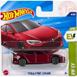 TESLA MODEL S PLAID 1/64 HOT WHEELS HYW86 HOT WHEELS