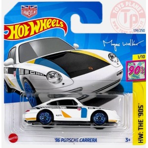 96 PORSCHE CARRERA 1/64 HOT WHEELS HTF01 HOT WHEELS