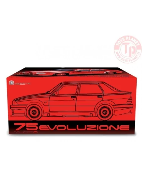 ALFA 75 1.8I TURBO EVOLUZIONE 1987 1:18 LM163 LAUDORACING ALFA 75 1.8I TURBO EVOLUZIONE 1987 1:18 LM163 LAUDORACING