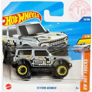 21 FORD BRONCO 1/64 HOT WHEELS HYW73 HOT WHEELS