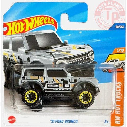 21 FORD BRONCO 1/64 HOT WHEELS HYW73 HOT WHEELS