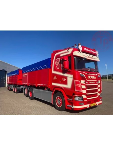 Scania Next Gen 770S-V8 met resin bakken Michael Brandt TEKNO 82976 TEKNO