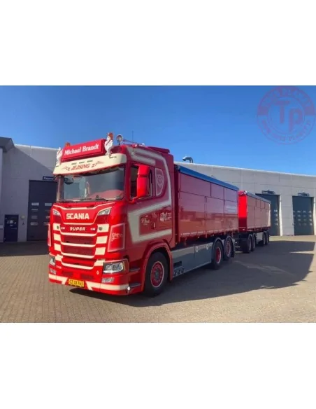 Scania Next Gen 770S-V8 met resin bakken Michael Brandt TEKNO 82976 TEKNO