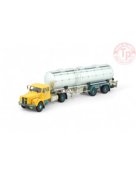 Scania Vabis met klassieke tankoplegger de Rijke TEKNO 82992 TEKNO