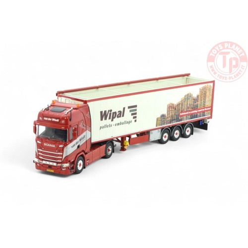 Scania Next Gen 500S 4x2 trekker met cargofloor oplegger van der Windt TEKNO 87055 TEKNO