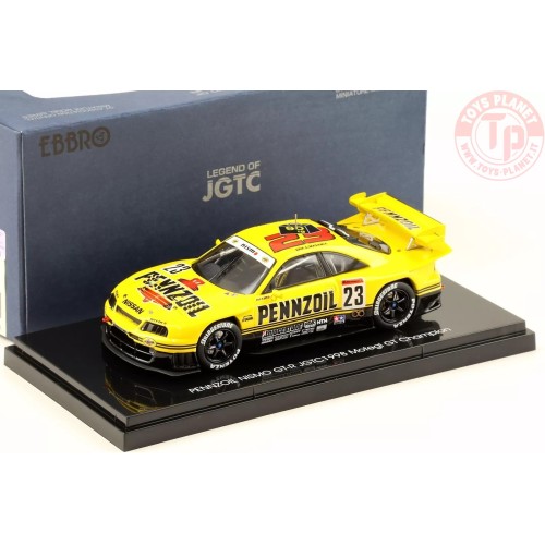 nissan skyline r33 jgtc 1998 pennzoil N23 high down force 1/43 EBBRO 44251 EBBRO
