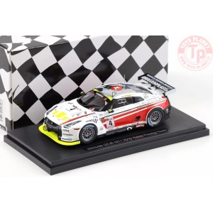 2010 nissan gt-r gt1 swiss racing team N4, red/white 1/43 EBBRO 44356 EBBRO