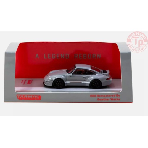 porsche 993 remastered by gunther werks, grey 1/64 TARMAC T64R-TL054GY TARMAC WORKS