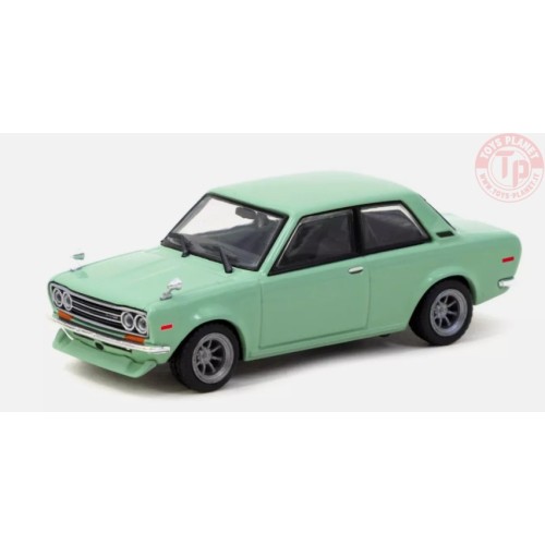 datsun 510, light green 1/64 TARMAC T64R-052-GR TARMAC WORKS