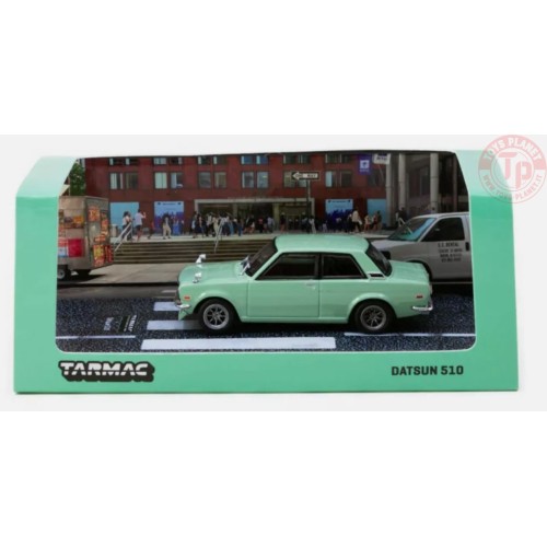 datsun 510, light green 1/64 TARMAC T64R-052-GR TARMAC WORKS
