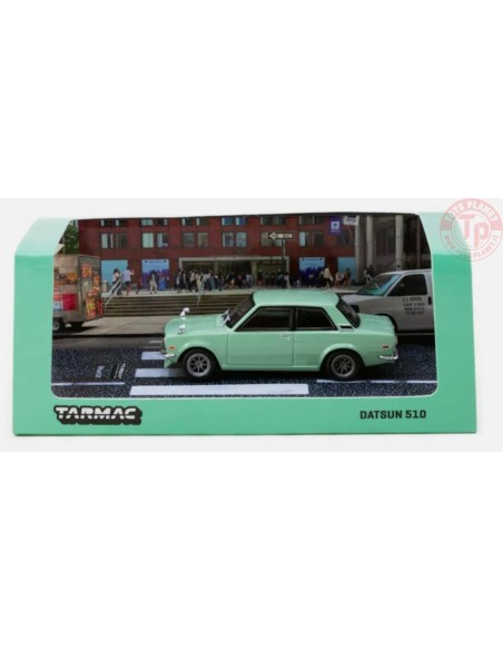 datsun 510, light green 1/64 TARMAC T64R-052-GR TARMAC WORKS