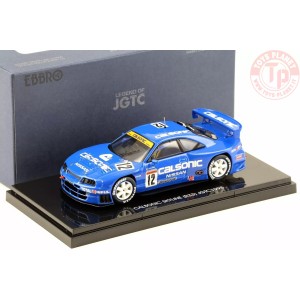 1998 nissan skyline gtr r33 jgtc n12 calsonic, blue 1/43 EBBRO 44192 EBBRO