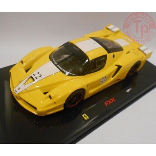 2006 ferrari fxx, yellow with white stripe (limited edition) 1/43 HOT WHEELS N5612 HOT WHEELS 1:43