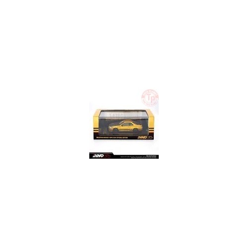nissan skyline gt-r (r34) top secret, gold/black 1/64 in64-R34TS-MDX24 INNO MODELS