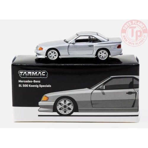 mercedes-benz sl 500 koenig specials silver 1/64 TARMAC T64G-045-SL TARMAC WORKS