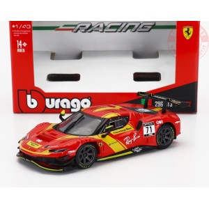 FERRARI 296 GT3 3.0L TWIN TURBO V6 N 71 RACING 2023 1/43 BURAGO 18-36320-36322 BURAGO