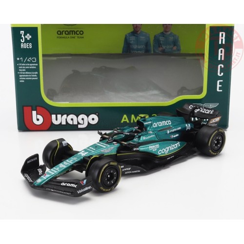 ASTON MARTIN - F1 AMR23 TEAM ARAMCO COGNIZANT N 14 SEASON 2023 FERNANDO ALONSO BURAGO 18-38090-A BURAGO