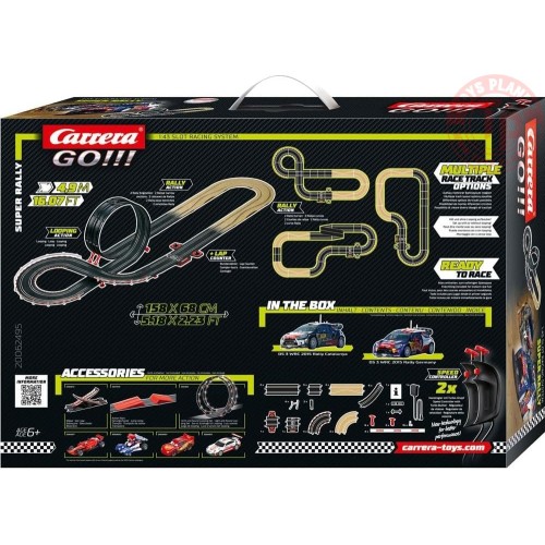 PISTA ELETTRICA Super Rally Race Track - 1:43 CARRERA 20062495 PISTE CARRERA