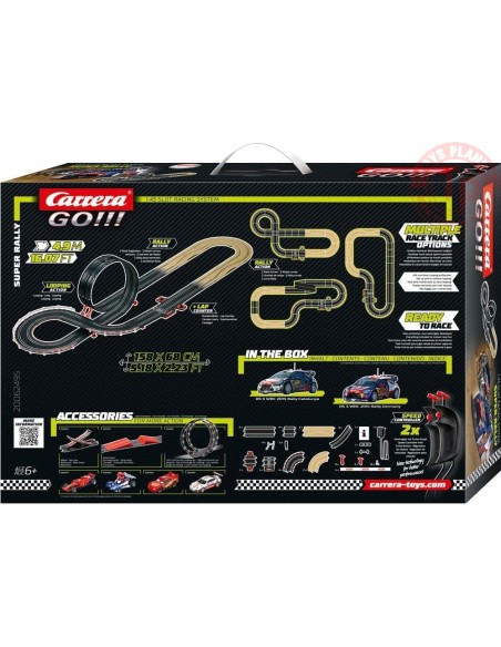 PISTA ELETTRICA Super Rally Race Track - 1:43 CARRERA 20062495 PISTE CARRERA