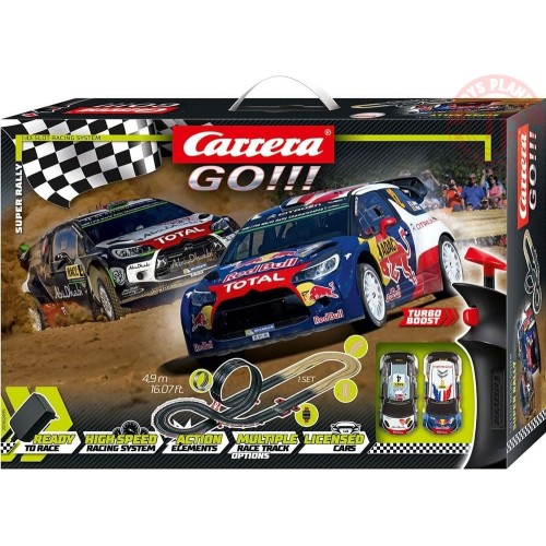 PISTA ELETTRICA Super Rally Race Track - 1:43 CARRERA 20062495 PISTE CARRERA
