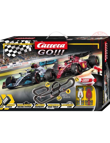 PISTA ELETTRICA F1 up to speed race track 1:43 CARRERA 20062549 PISTE CARRERA