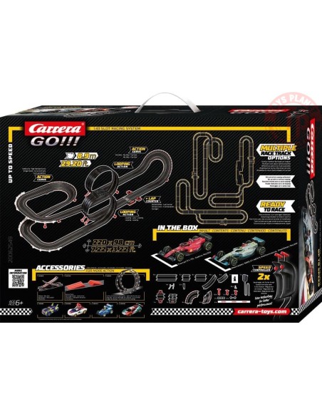 PISTA ELETTRICA F1 up to speed race track 1:43 CARRERA 20062549 PISTE CARRERA